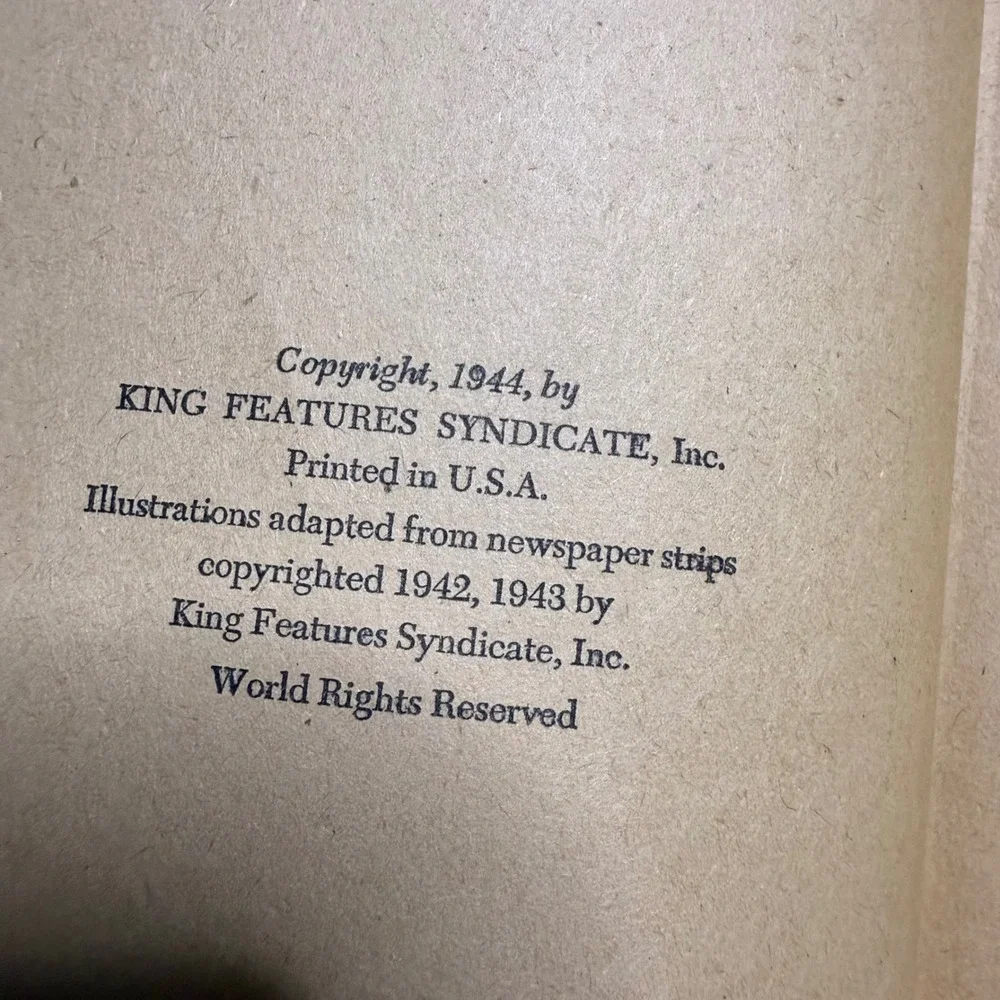 Blondie and Dagwood Adventure in Magic Whitman Authorized Edition‎ Young 1944